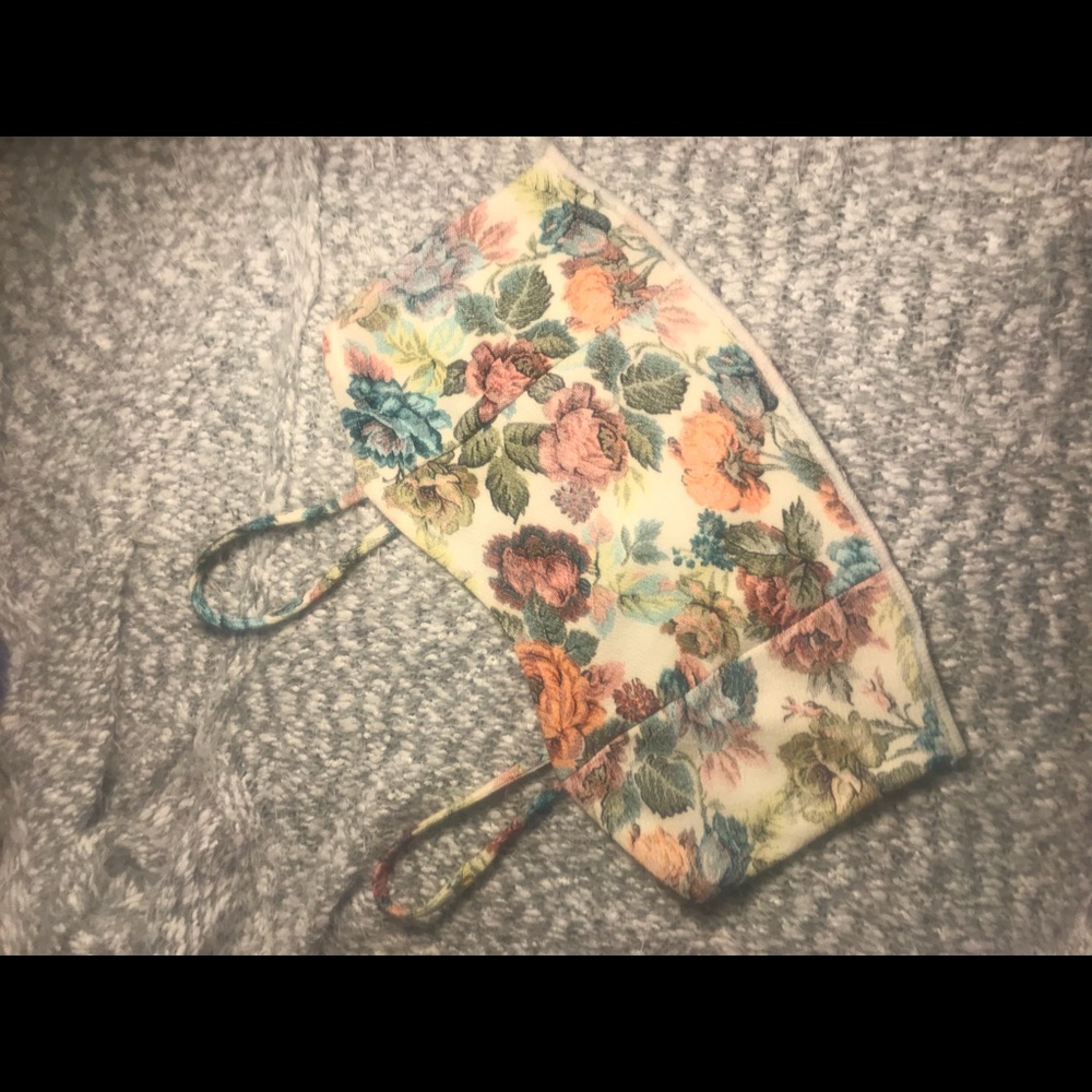 Cropped Floral Cami
